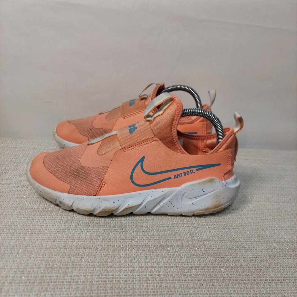 Nike Flex Runner 2 GS Arctic Orange Teal Nebula Kids 6Y DM4208-600 Slip On Shoes
